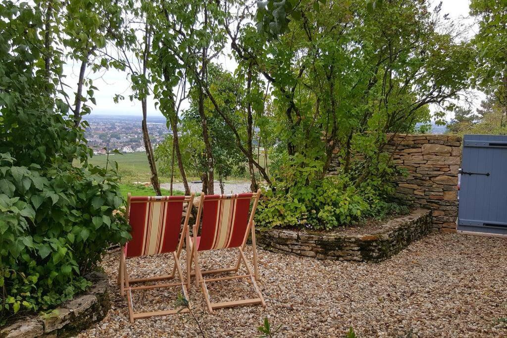 La Maison De L'Ecu : Charme Et Vue Incroyable Beaune  Zewnętrze zdjęcie